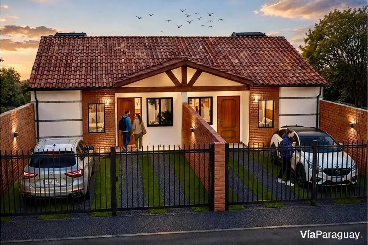 Chalé novo à venda em San Lorenzo, 2 quartos