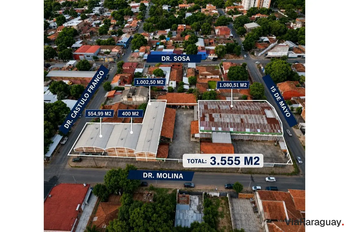 Complejo industrial y logístico en alquiler en Fernando de la Mora