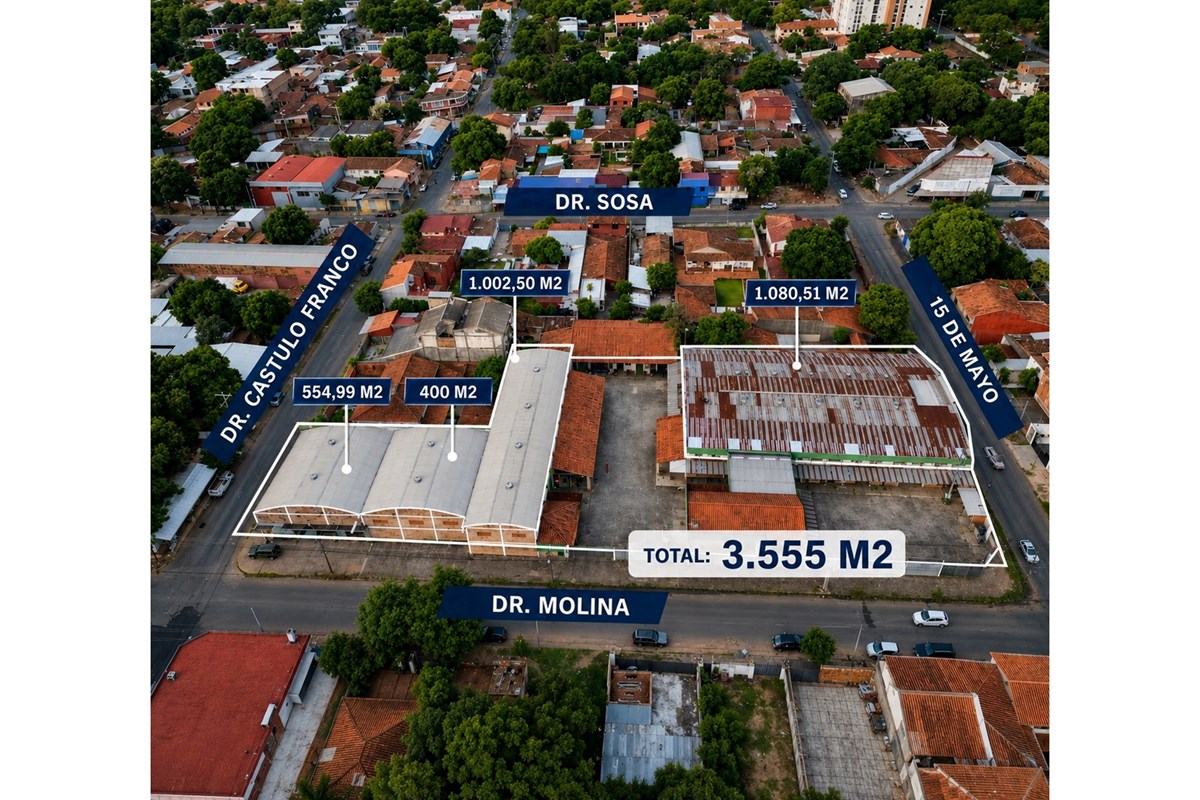 Complejo industrial y logístico en alquiler en Fernando de la Mora