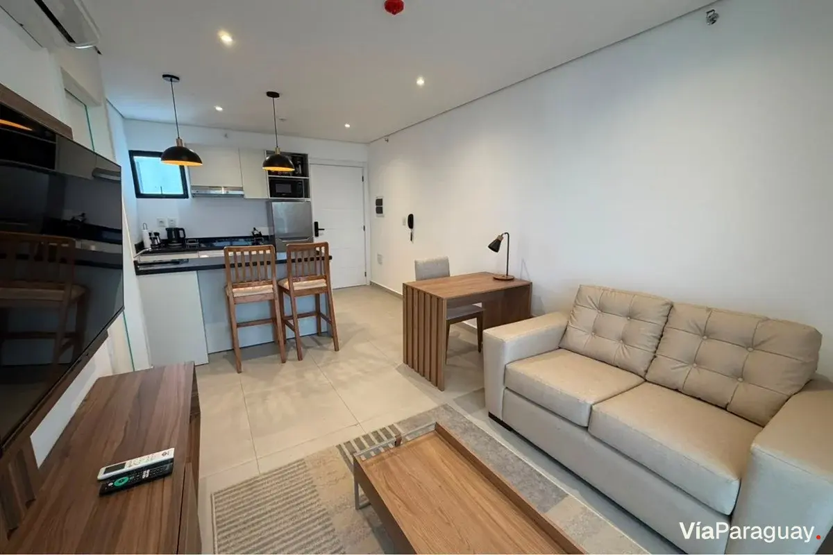 Departamento 1 dormitorio amoblado en venta en Molas López
