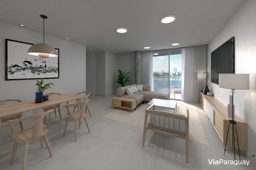 Departamento 1 dormitorio en venta en Paseo Mboi Kaẽ, Encarnación