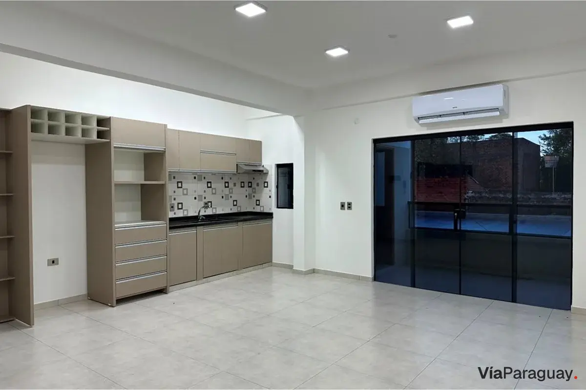 Departamento a estrenar en alquiler en San Isidro, Encarnación