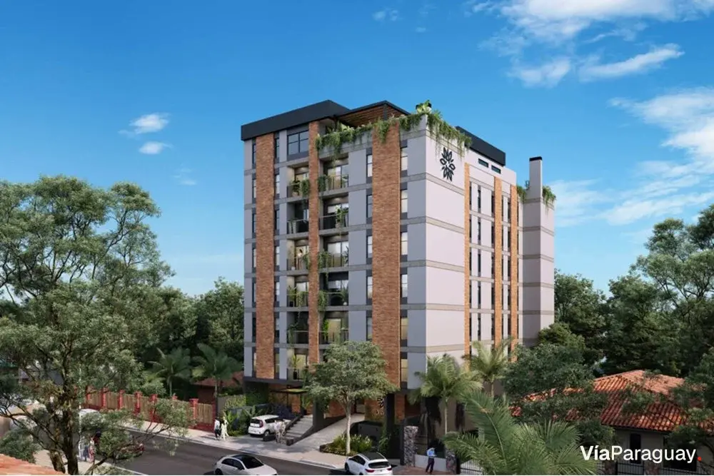 Departamento a estrenar en venta en Luque, Edificio Jardinia