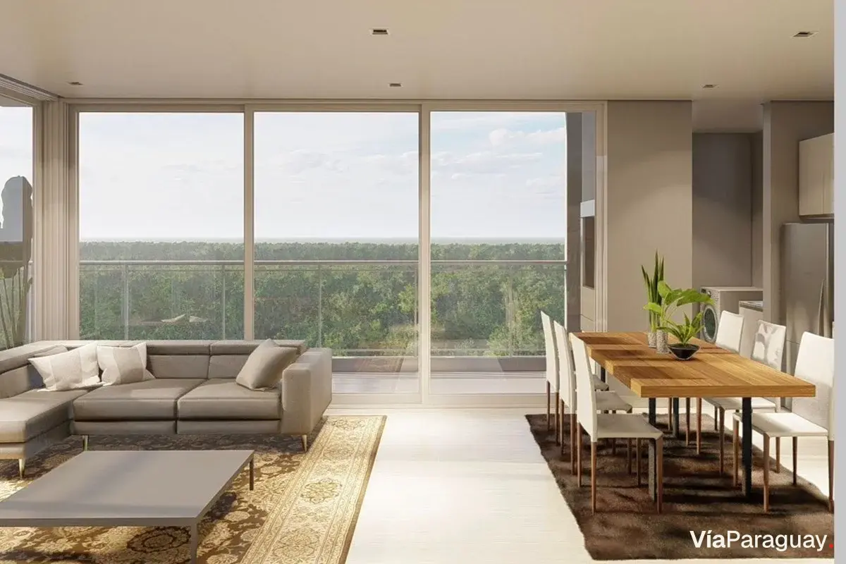 Apartamento mobiliado para alugar em Ciudad del Este
