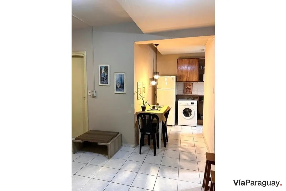 Departamento amoblado en alquiler en La Encarnación, Asunción