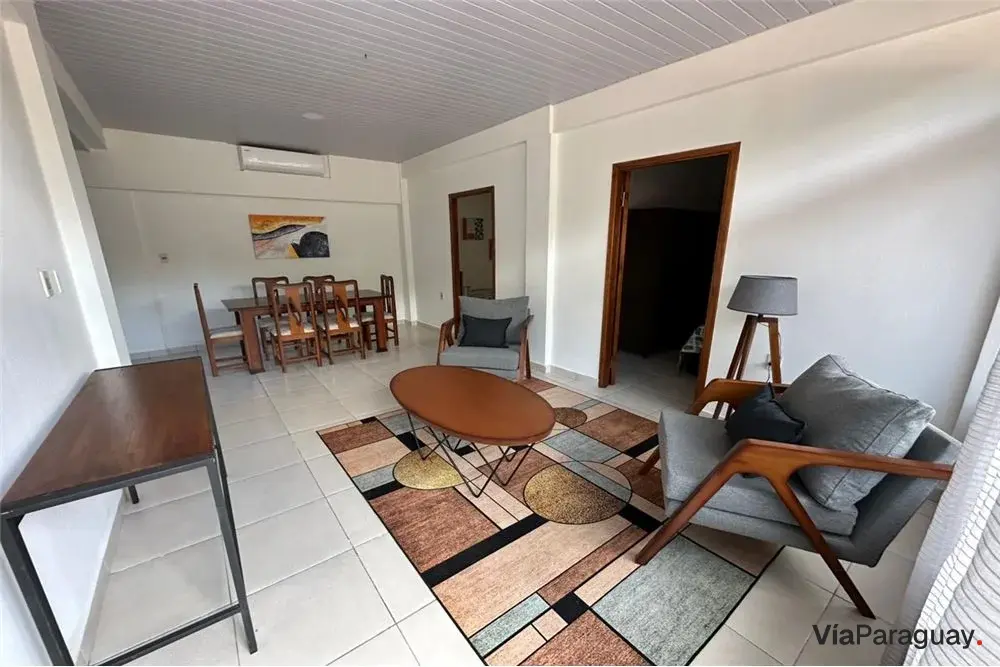 Apartamento mobiliado para alugar em Luque, 2 quartos