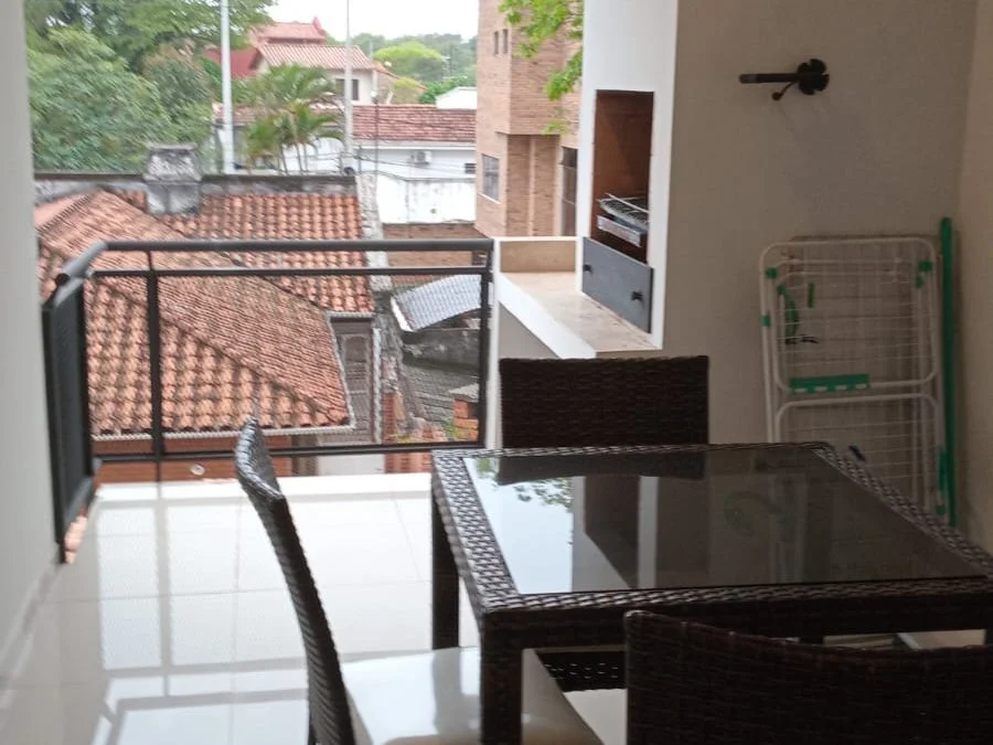 Apartamento mobiliado para alugar na Torre Diamante, Assunção