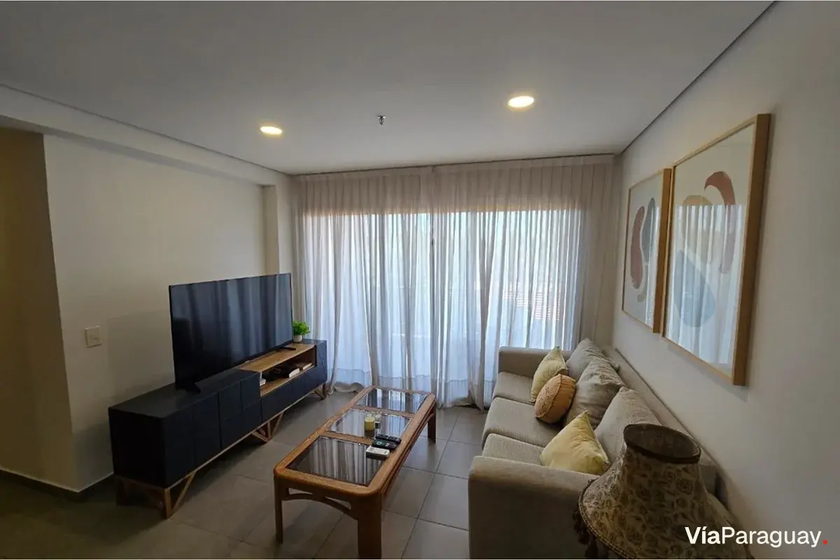 Departamento amoblado en venta en Las Lomas, Asunción