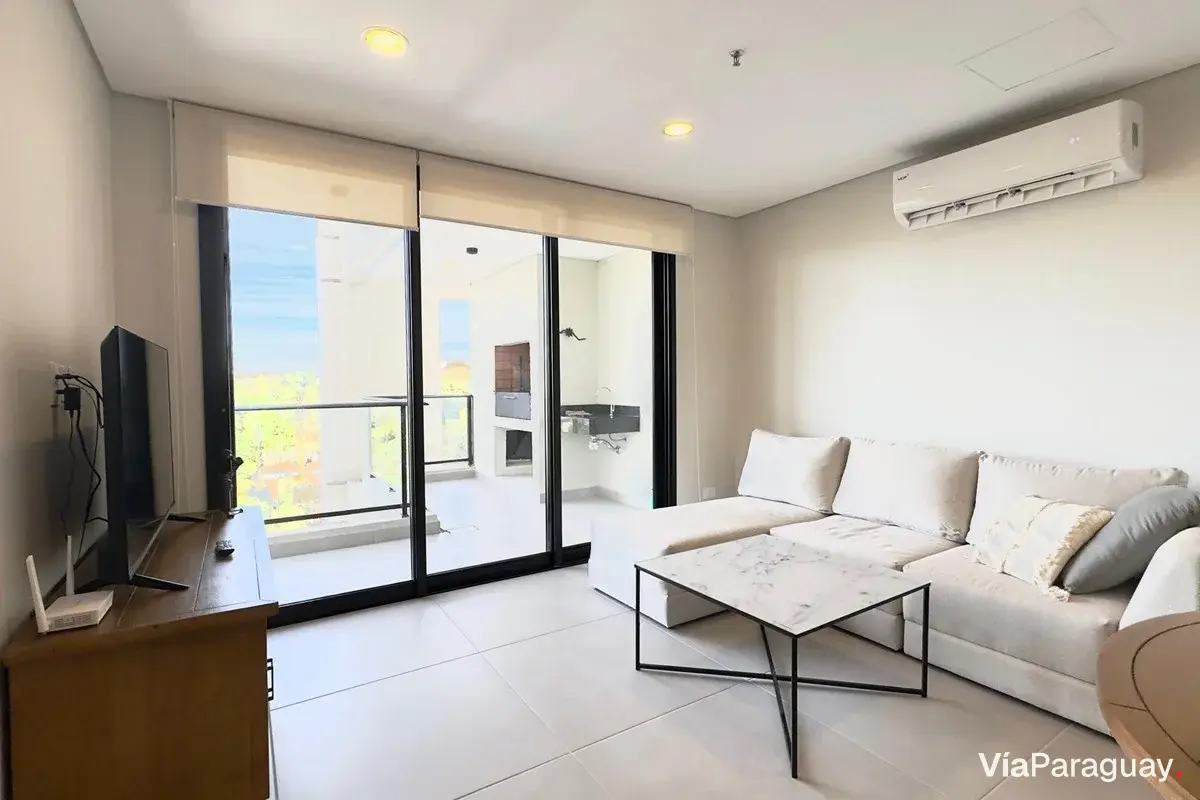 Furnished apartment for sale in Las Mercedes, Asunción