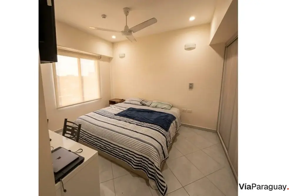 Departamento amoblado en venta en San Roque, Asunción