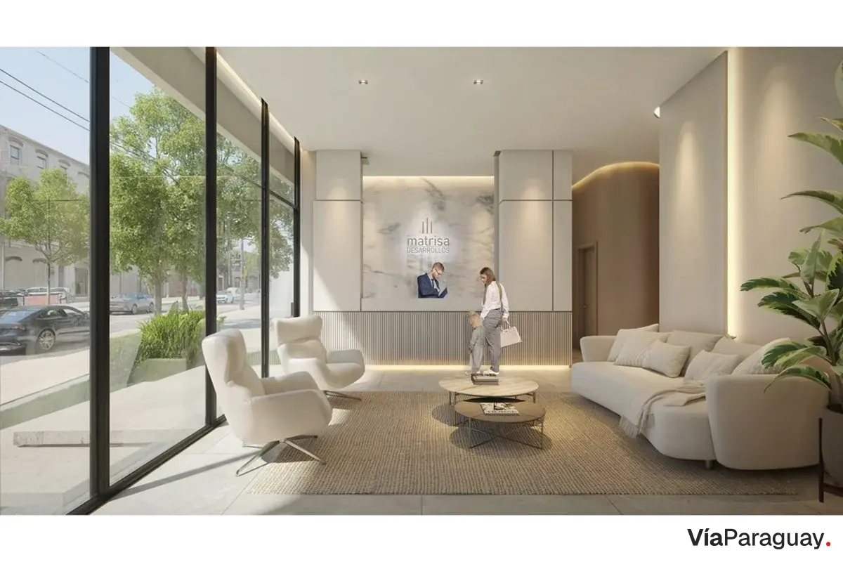 Departamento de 1 dormitorio en venta con cochera en Mariscal Estigarribia
