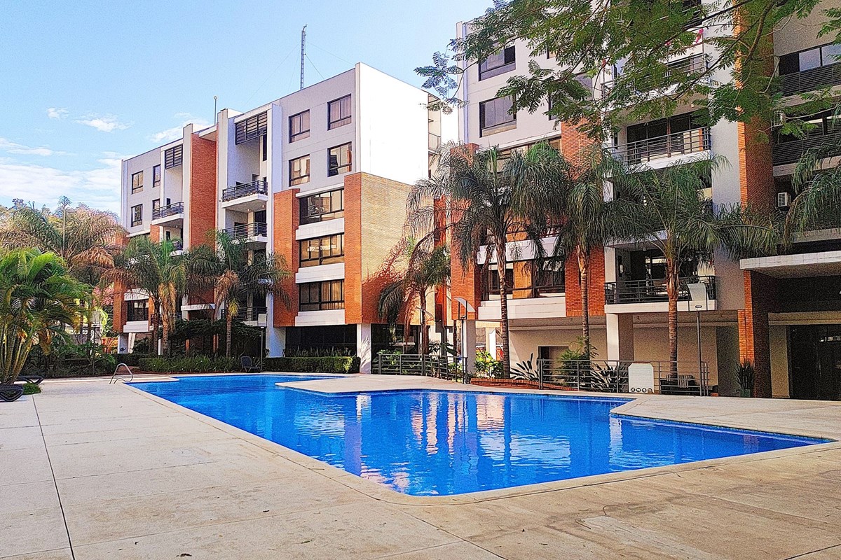 Departamento de 2 dormitorios en venta en Santa Ana, Asunción