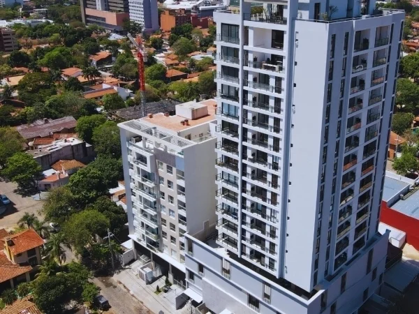 2-bedroom apartment for sale in Villa Morra, Asunción — with own financing