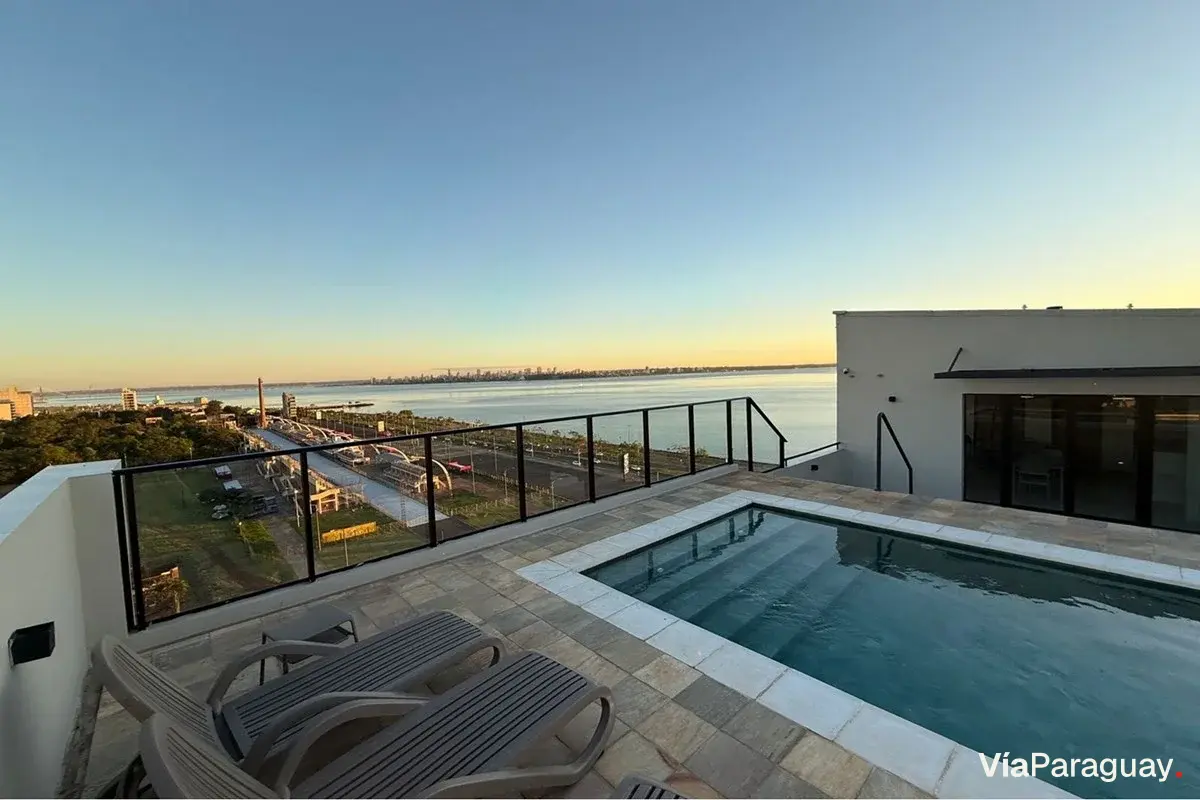 Apartamento para alugar no Ed. Paraná Playa Costanera, Encarnación