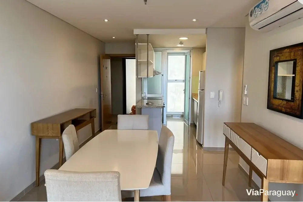 Departamento en alquiler en Villa Morra, amoblado