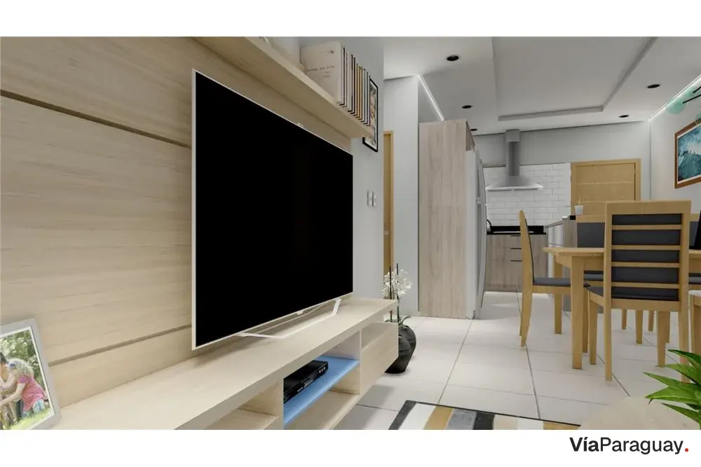 Apartamento à venda com vista para o rio Paraná em Encarnación