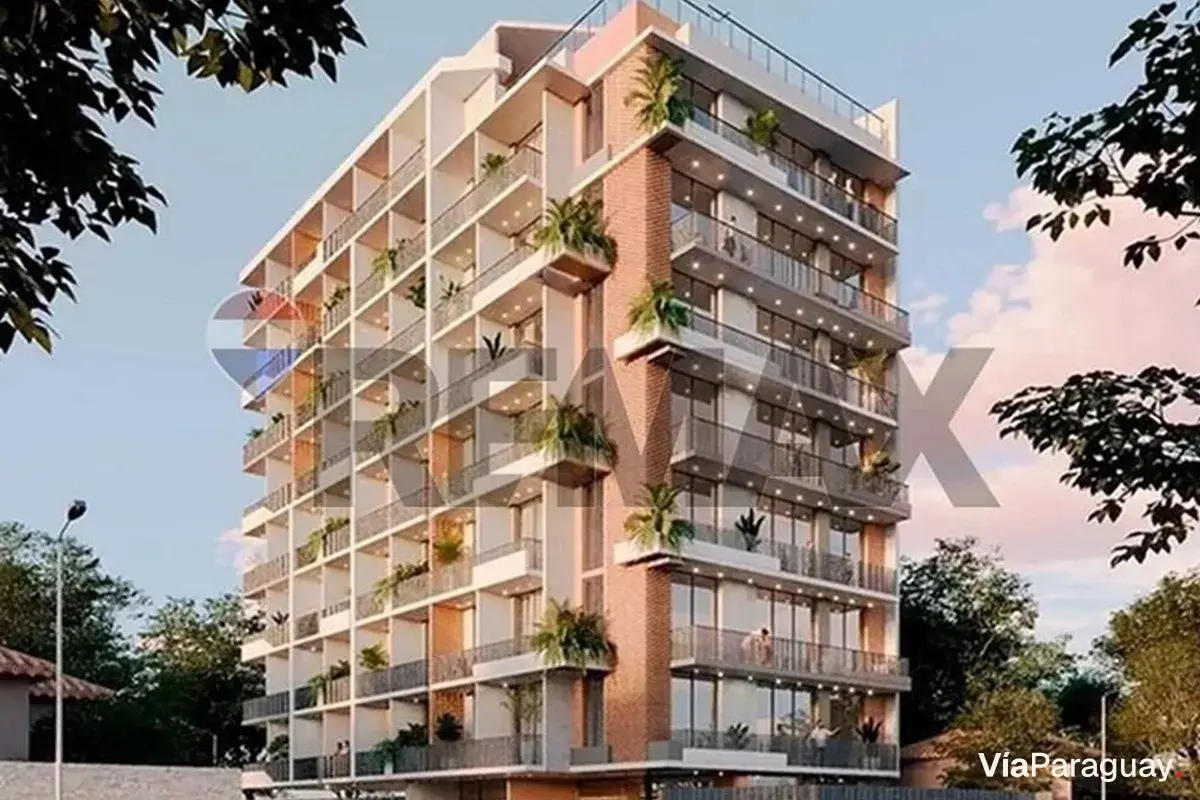 Apartamento à venda de 1 dormitório na Recoleta, Assunção