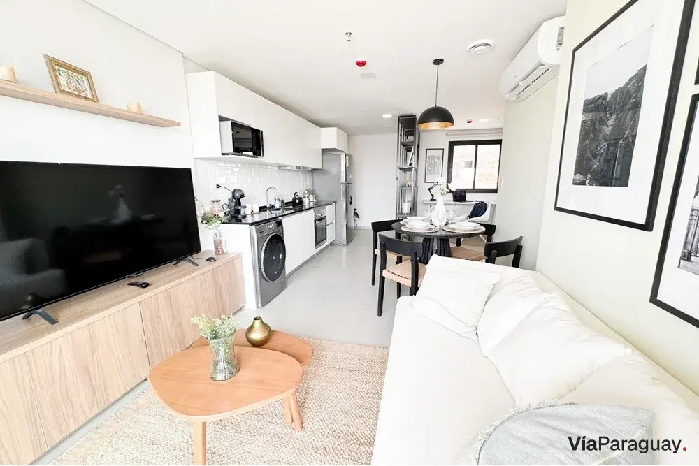 Departamento en venta de 1 dormitorio en Villa Morra, Asunción