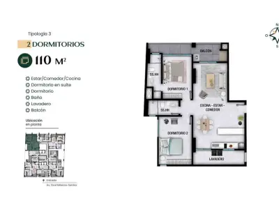 Departamento en venta en Palmanova, Las Mercedes