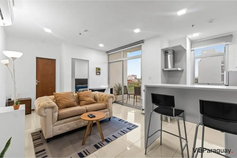 Departamento en venta en Recoleta, Asunción, con cochera y baulera