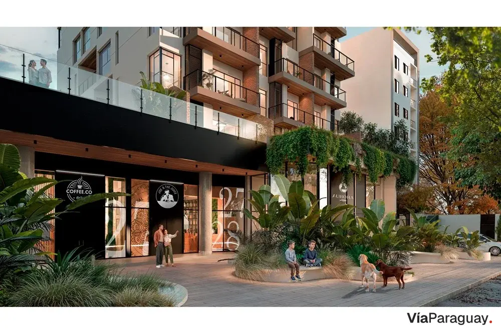 Departamento en venta en Recoleta, Asunción - Edificio Aurora