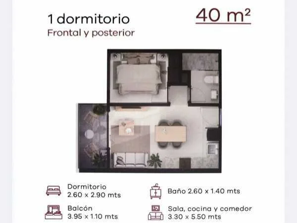 Apartamento à venda em Recoleta, Assunção — Edifício Filum