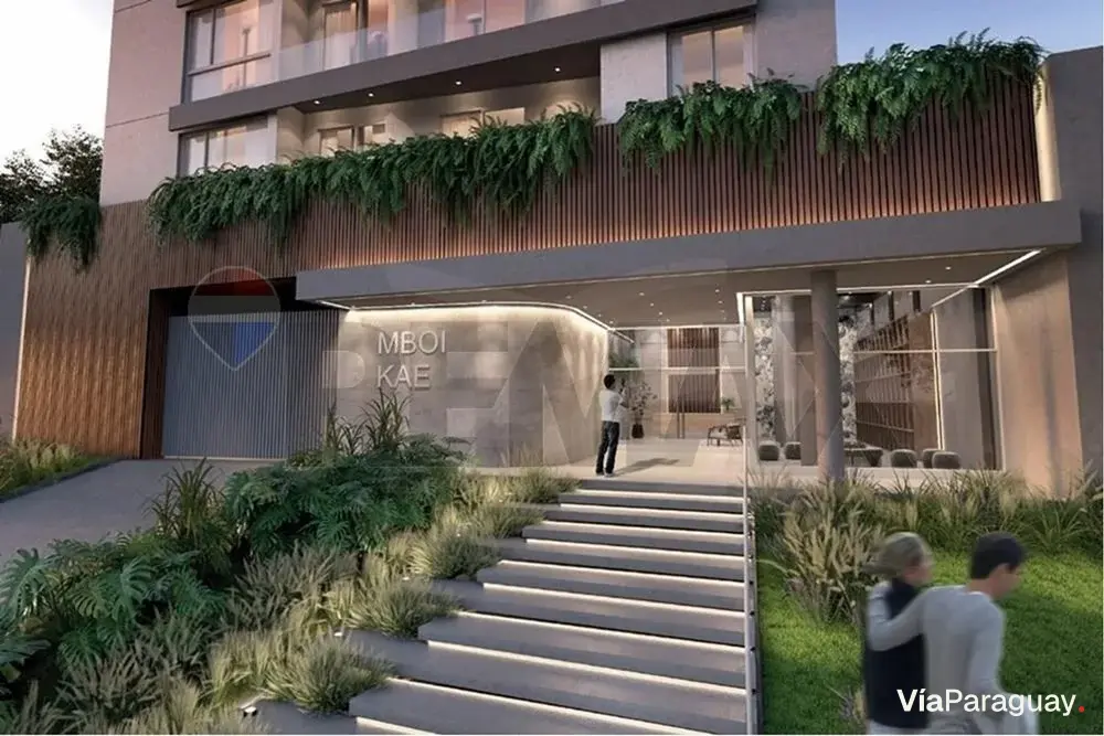 Apartamento monoambiente à venda no Edificio Paseo Mboi Ka´e
