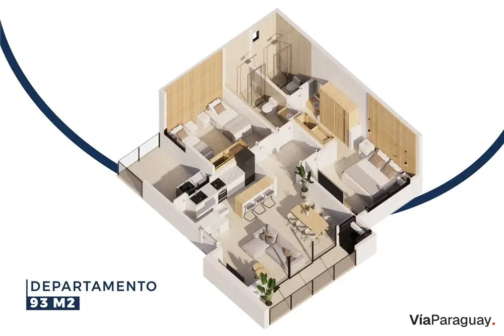 Departamentos en venta en Edificio Santa Lucia, Primer Presidente