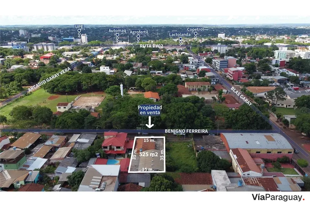 Depósito con oficina en venta en San Isidro, Ciudad del Este