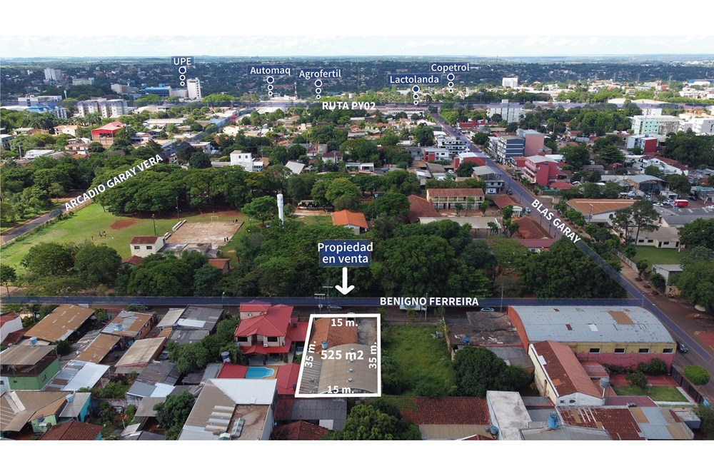 Depósito con oficina en venta en San Isidro, Ciudad del Este