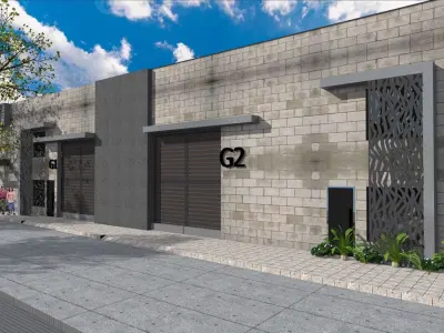 Depósito con oficinas en alquiler en Luque