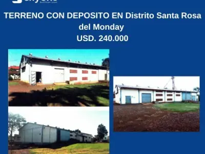 Warehouse for Sale in Santa Rosa del Monday, Alto Paraná