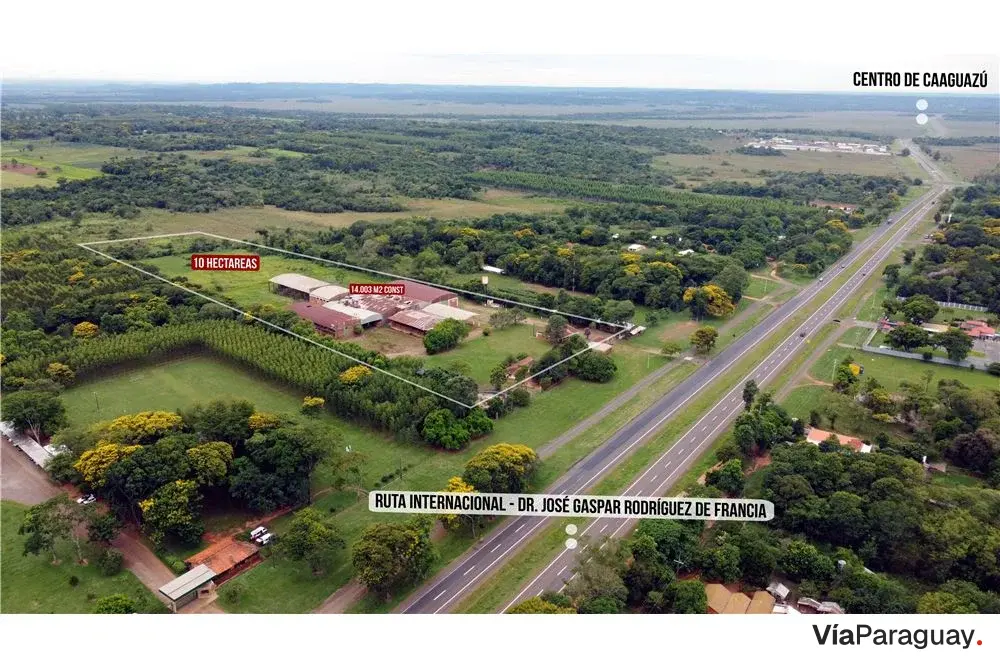 Depósito industrial en alquiler sobre Ruta PY 02, Coronel Oviedo