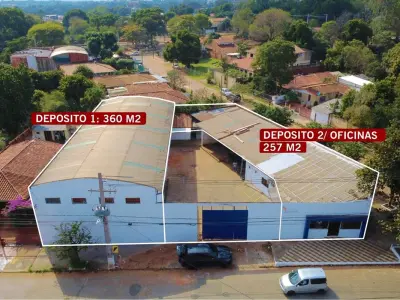 Depósito industrial y corporativo en venta en Lambaré