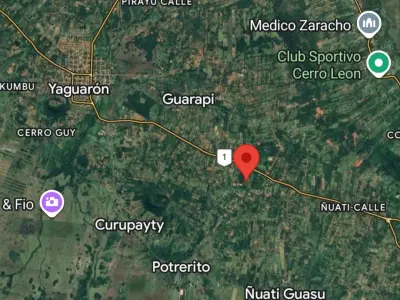 Two adjoining lots for sale in Peguajho, Yaguarón