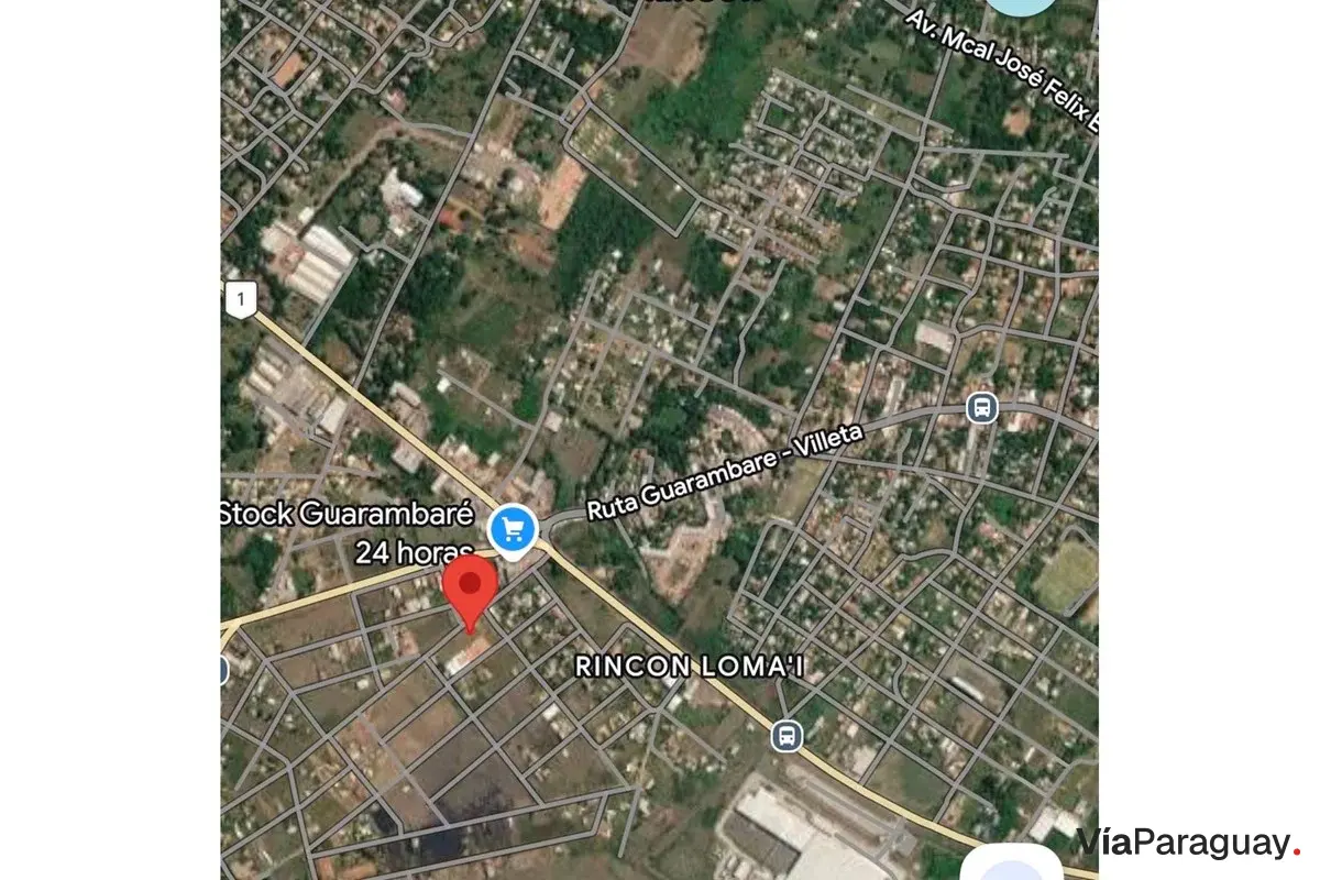 Dos terrenos en venta en Guarambaré, Central