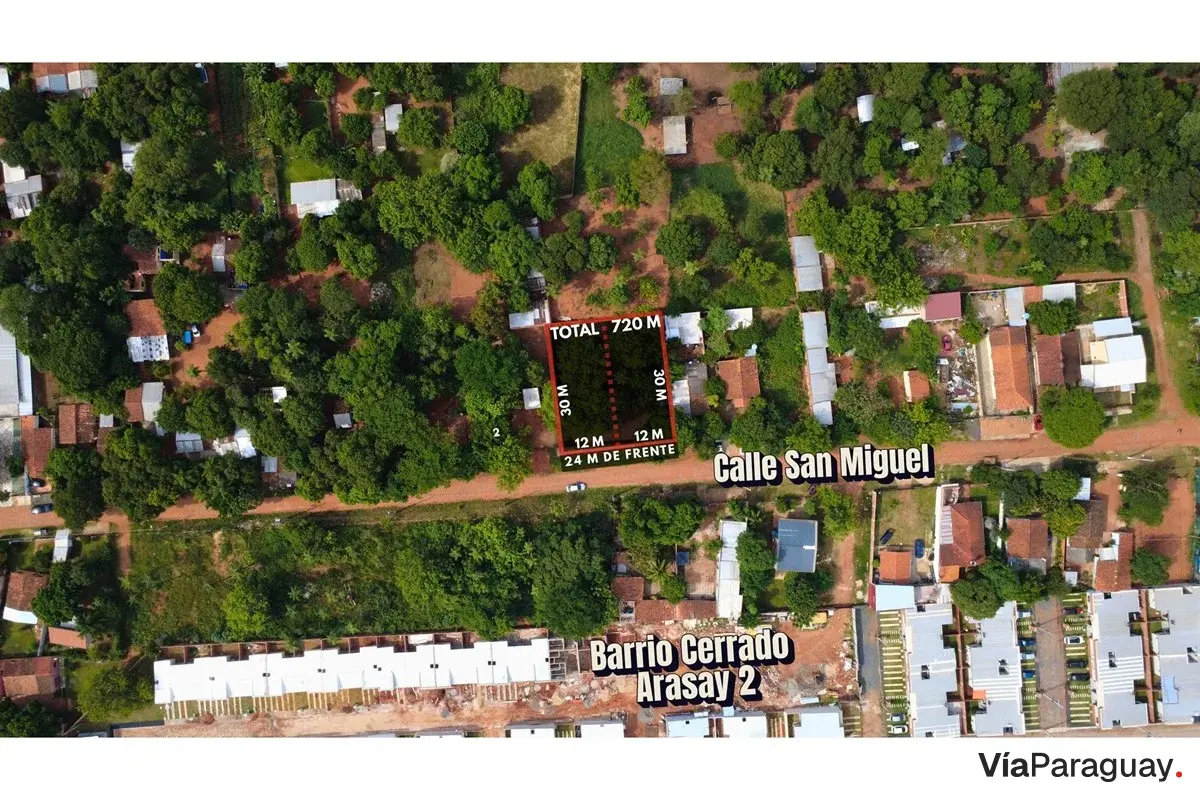 Dos terrenos en venta en Luque, Costa Sosa