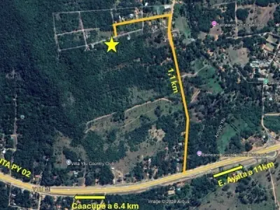 Dos terrenos en venta en Ytú, Piribebuy
