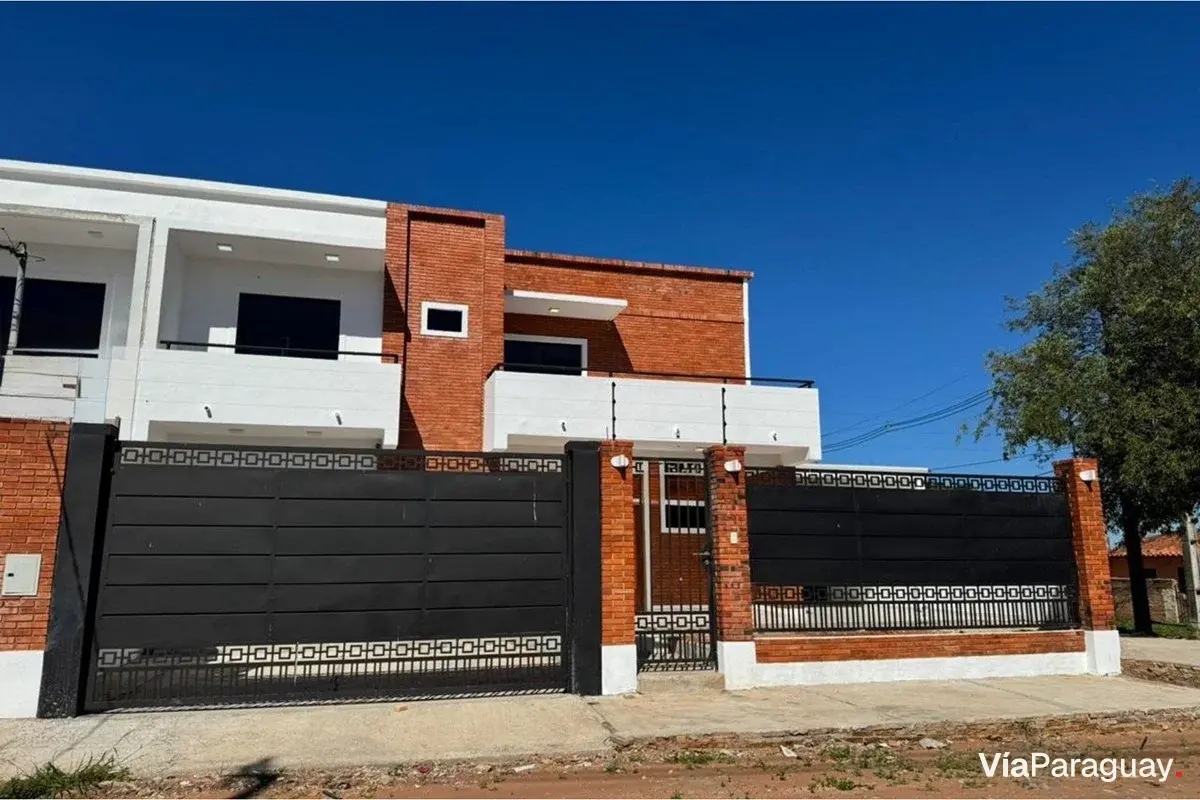 Dúplex a estrenar en venta con 2 dormitorios en Lambaré
