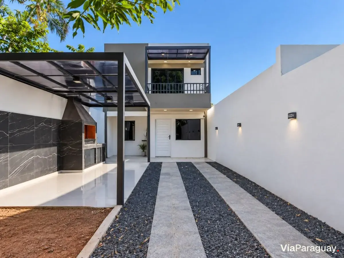 Brand new duplex for sale in Cuarto Barrio, Luque
