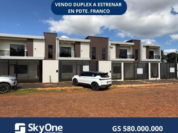 Duplex a estrenar en venta en San Miguel, Presidente Franco