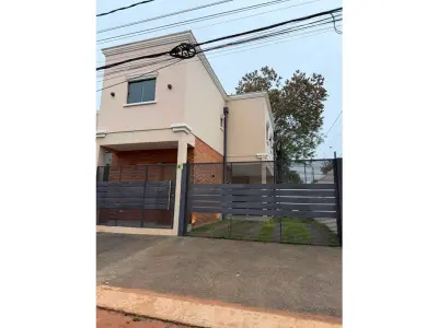 Corner duplex for sale in Loma Merlo, Luque