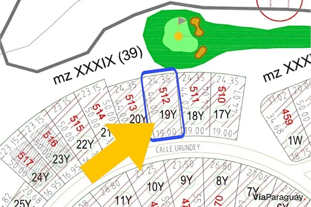 Lote 19Y à venda em Agua Vista, San Juan del Paraná