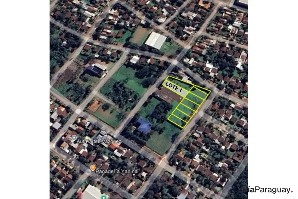 Land for sale 350 m from Playa San Isidro, Encarnación