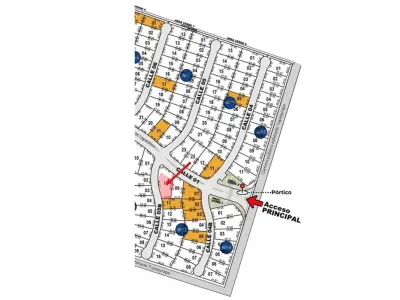 Land for sale in Benedicta, gated community in Encarnación 1