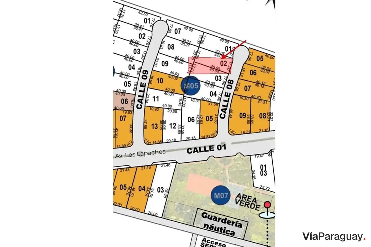 Land for sale in Benedicta, Encarnación