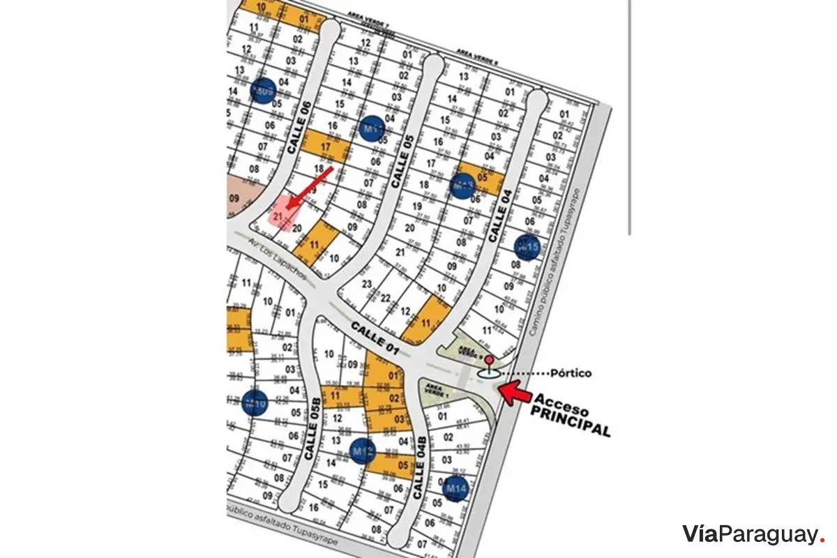 Land for sale in Benedicta, Encarnación