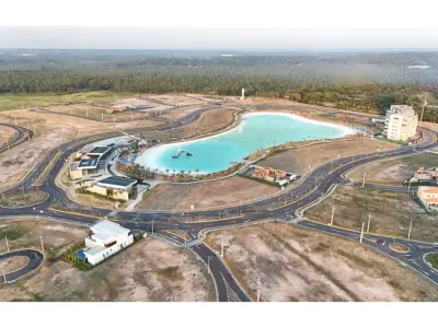 Lote à venda no condomínio Aquaterra, Luque