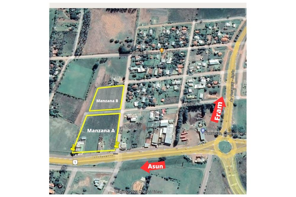 Lote en venta en el loteamiento María del Carmen, Carmen del Paraná