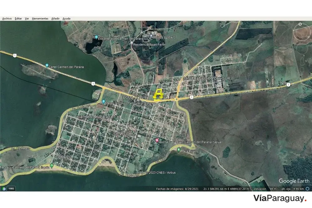 Lote en venta en loteamiento María del Carmen, Carmen del Paraná